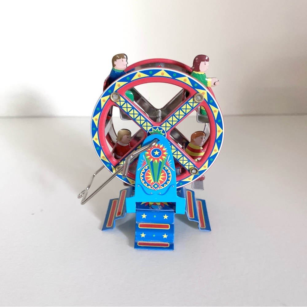 Vintage Tin Ferris wheel - Picture 11 of 12